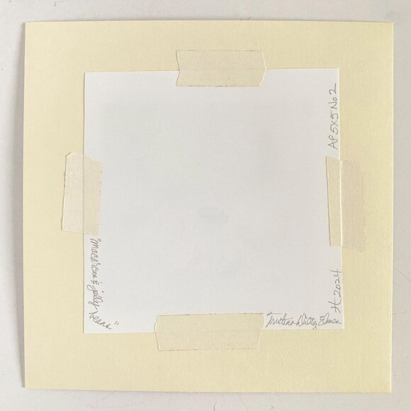 Macarons and Jelly Beans Painting Artist Proof Print in 8x8in Mat Frame Ready - Picture 4 of 4